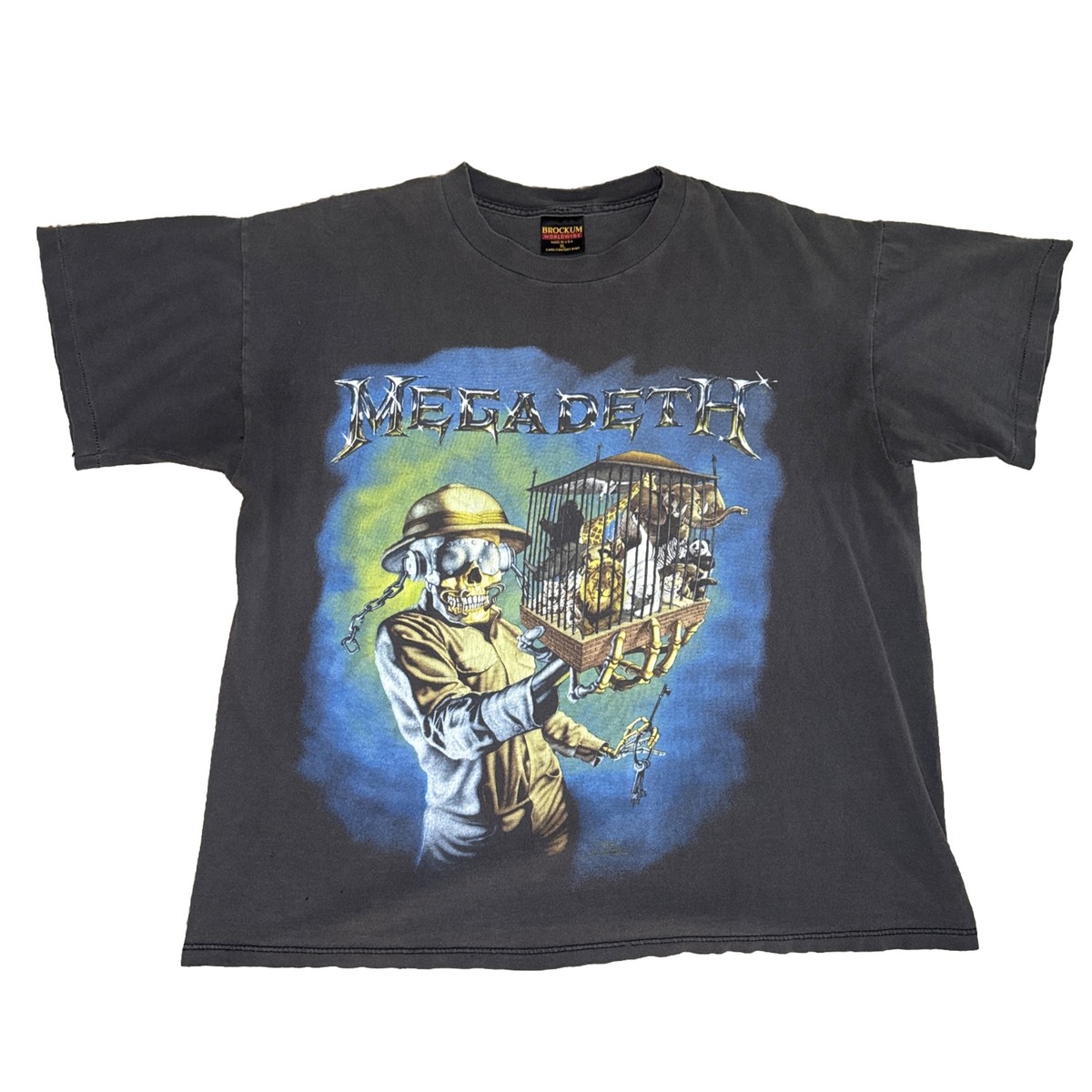 VTG Megadeth 1992 1993 Countdown To Extinction T Shirt XLarge 90s