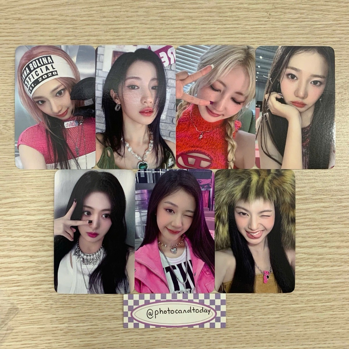 BABYMONSTER DRIP WITHMUU OFFLINE LUCKYDRAW OFFICIAL PHOTOCARD KPOP