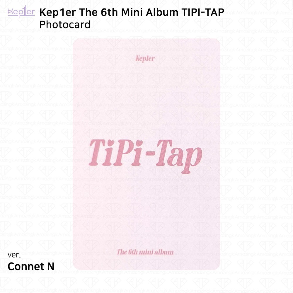 Kep1er The 6th Mini Album TIPI-TAP Official Photocard Poster