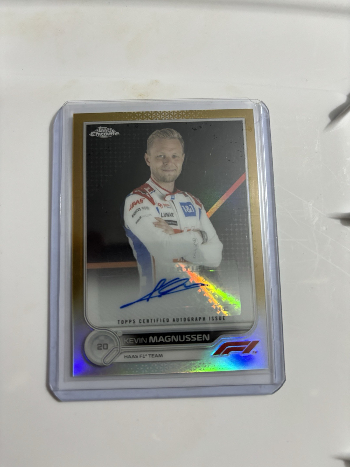 Kevin Magnussen 2023 Topps Chrome Formula 1 #CAC-KM Autographs