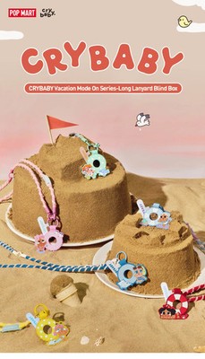 CRYBABY VACATION MODE ON SERIES-LONG LANYARD BLIND BOX HOT CUTE