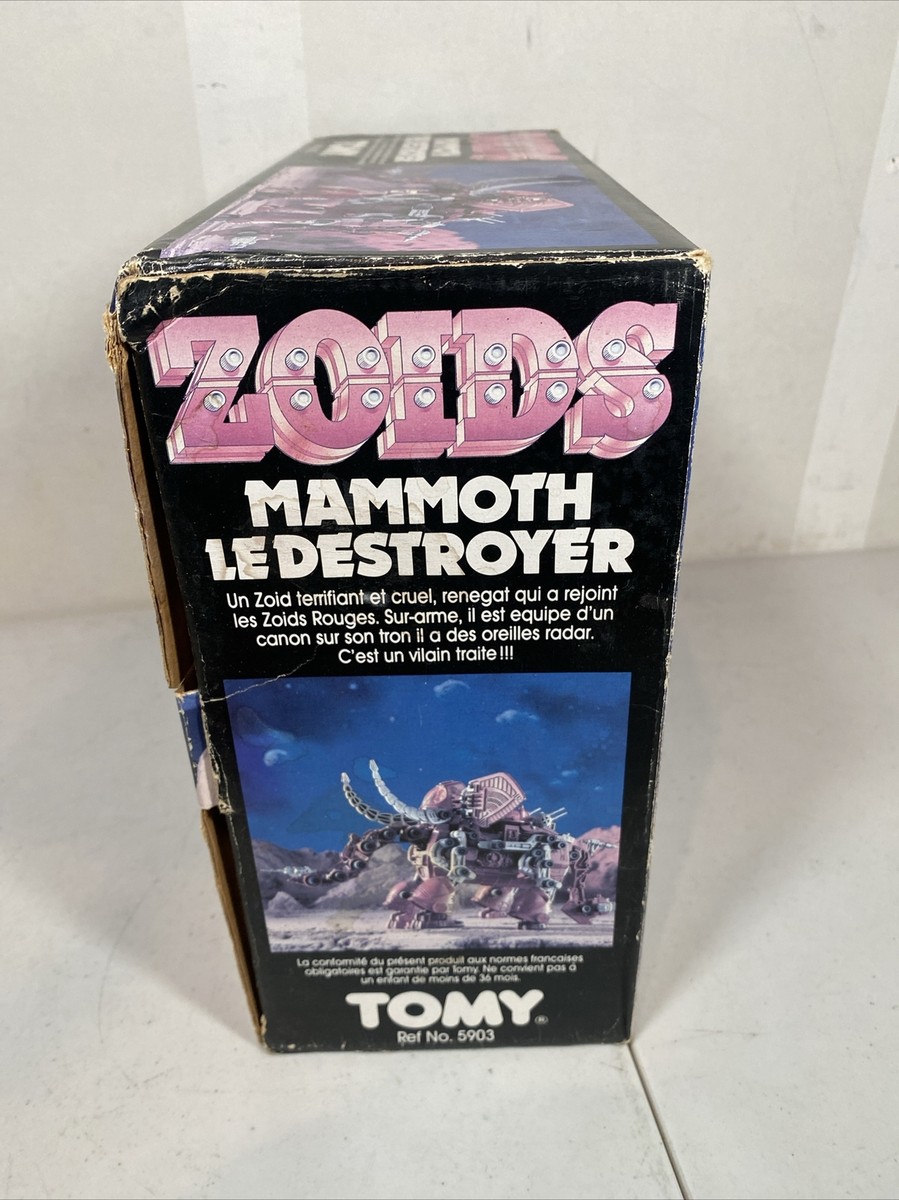 Vintage Tomy Zoid Mammoth The Destroyer 1984 | eBay