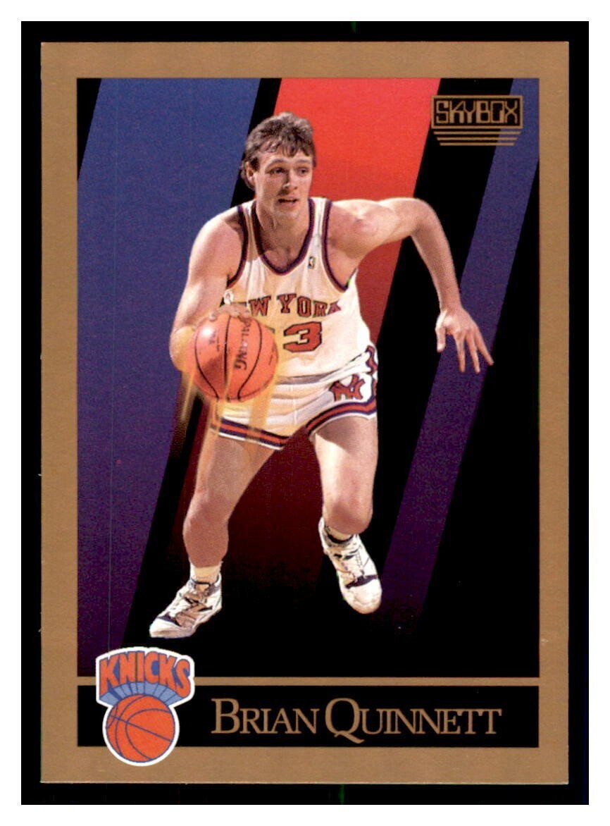 1990 SKYBOX NBA Basketball Trading Card #192 🏀BRIAN QUINNETT, New