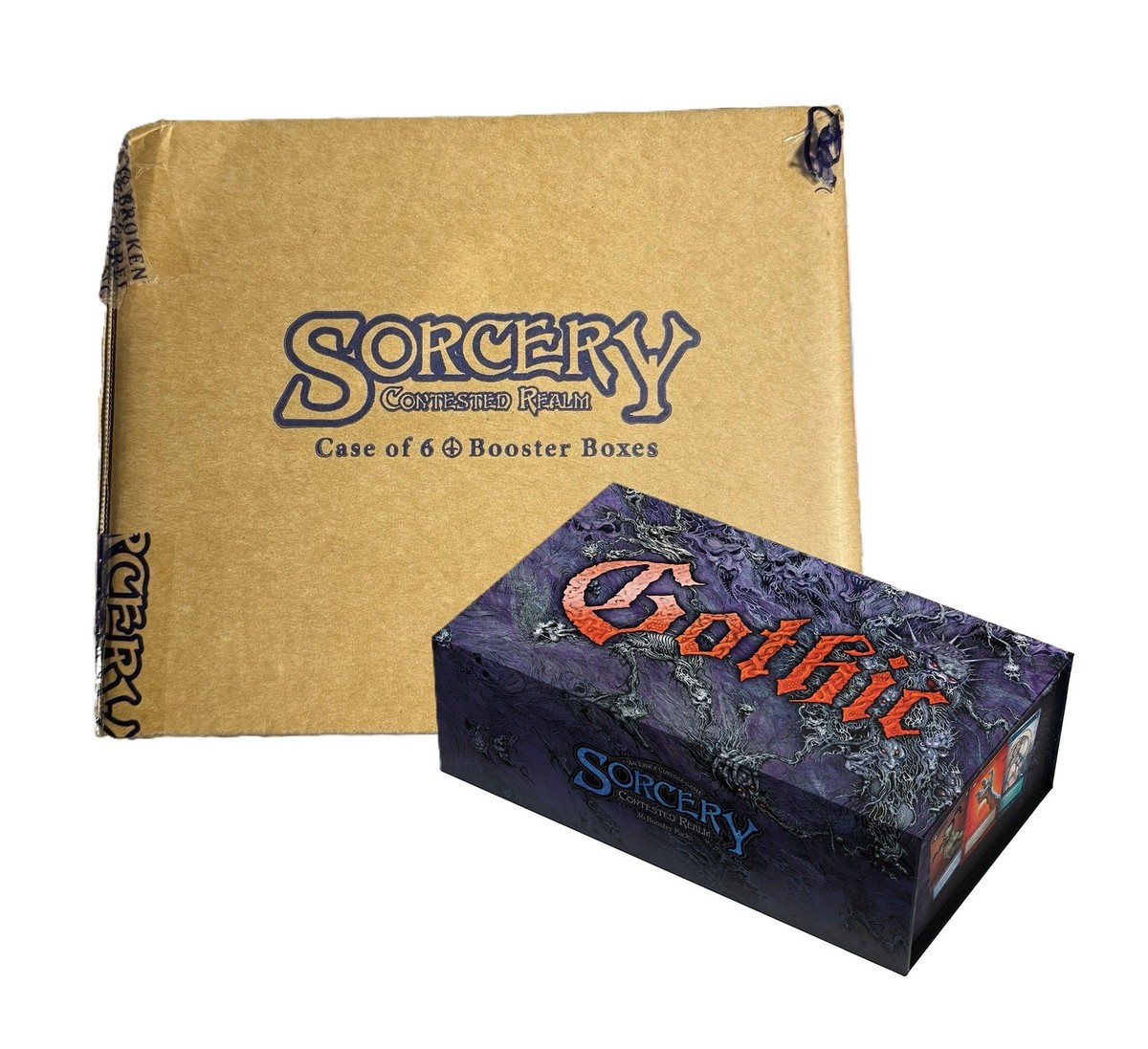 SEALED CASE! 6x Sorcery: Contested Realm - Gothic Booster Box | eBay