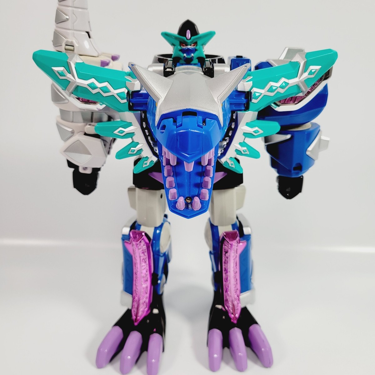 Power Rangers Dino Thunder Abaranger DX Bakuren oh Megazord BANDAI