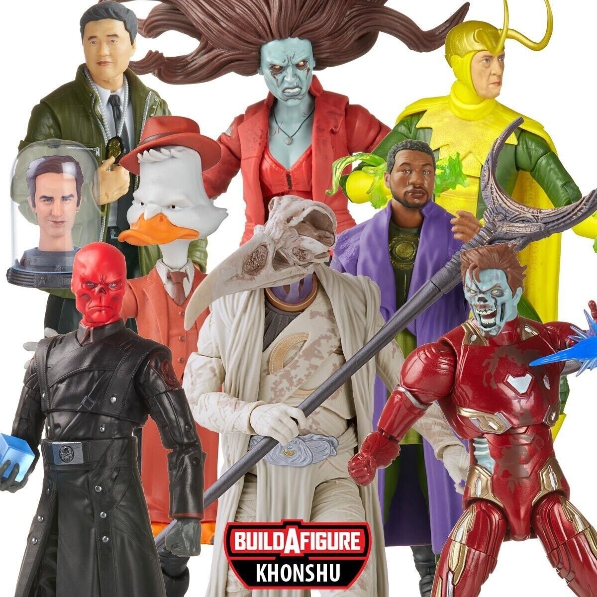 MARVEL LEGENDS DISNEY+ WHAT IF? SET OF 7+1 BAF KHONSHU 6