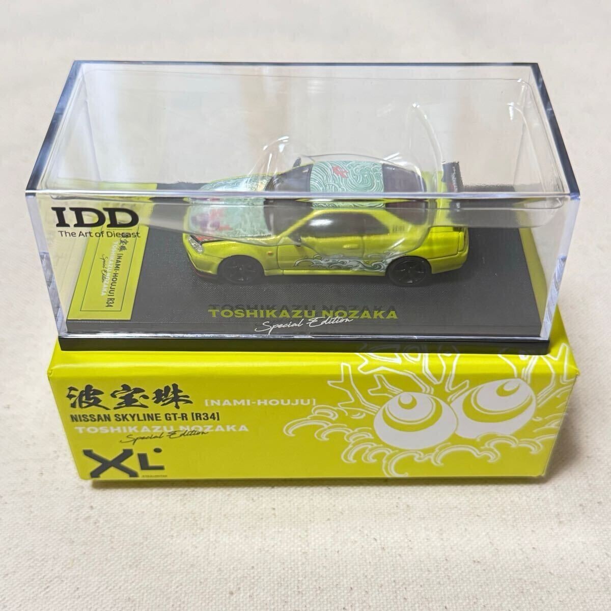 NO.700 IDD x IDE Collaboration 2024 Nissan Skyline GT-R R34 Nami