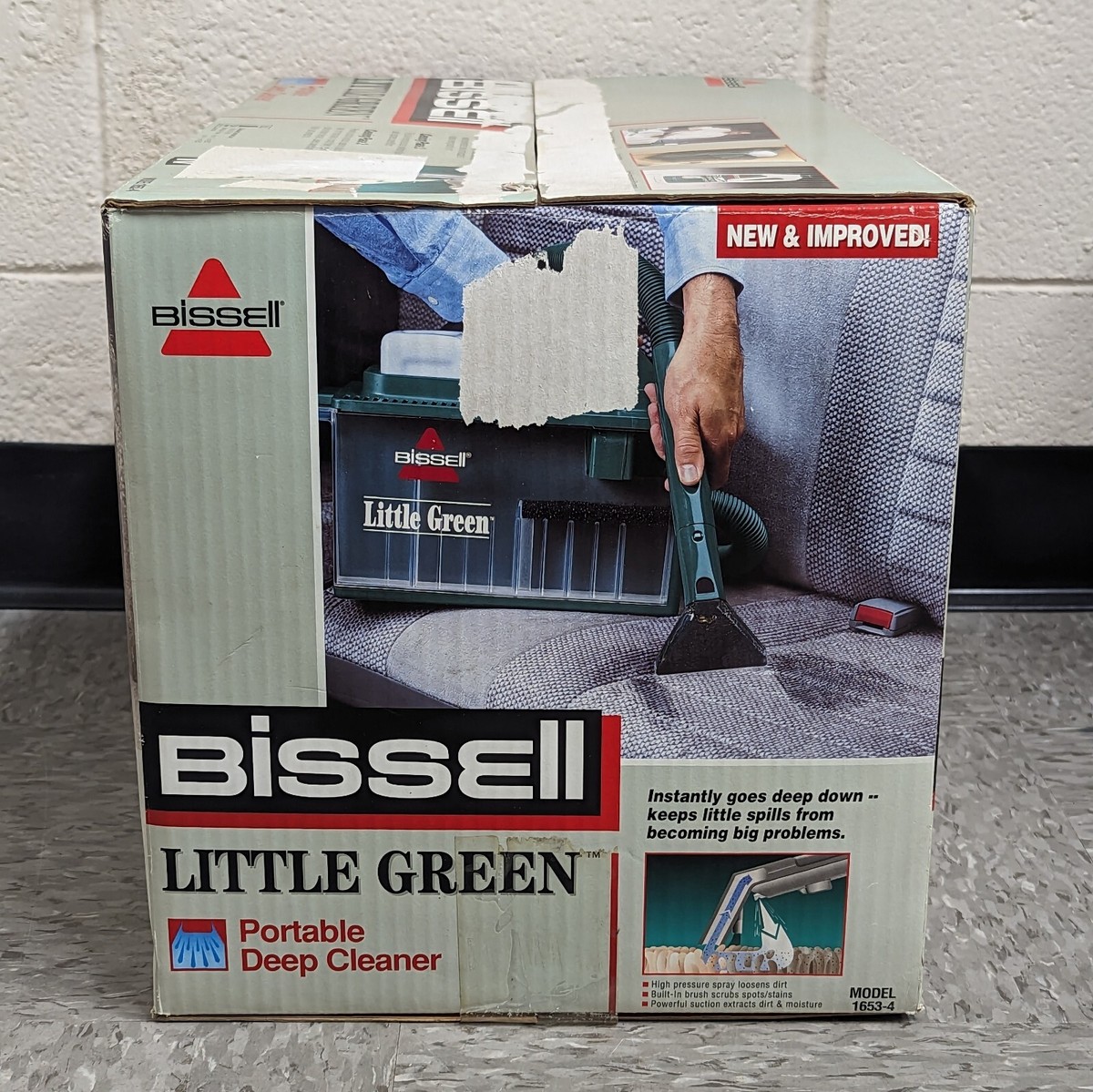 1996 Bissell Model 1653-4 Little Green Portable Deep Cleaner