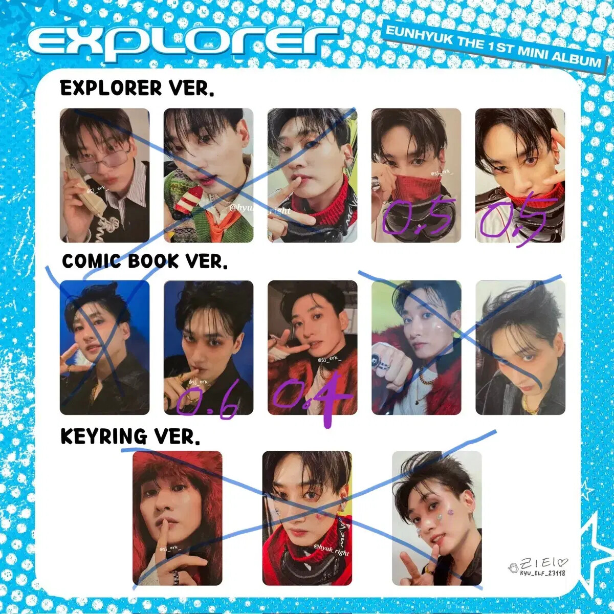 superjunior Eunhyuk Album Photo Card Photocard | eBay