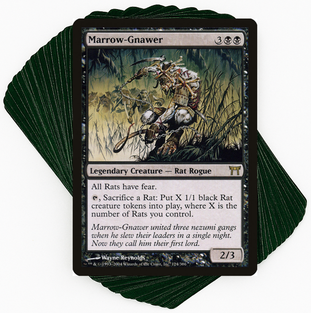 マジック：ザ・ギャザリング Rats/Infect custom MTG commander deck