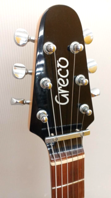 Greco Mini Flying-V Guitar Black Built-in Speaker | eBay