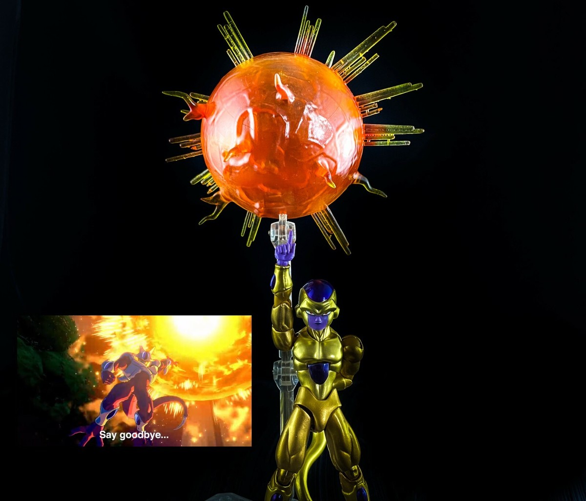 SH Figuarts Dragon Ball Custom Cooler Atomic Supernova Beam EFFECT