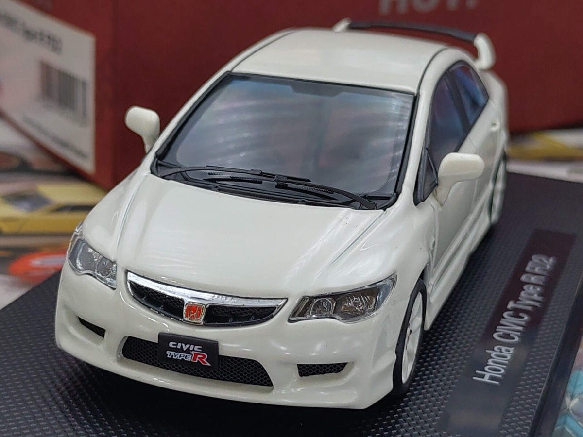 EBBRO 44293 1:43 SCALE HONDA CIVIC TYPE-R FD2 JDM 2007 DIE CAST