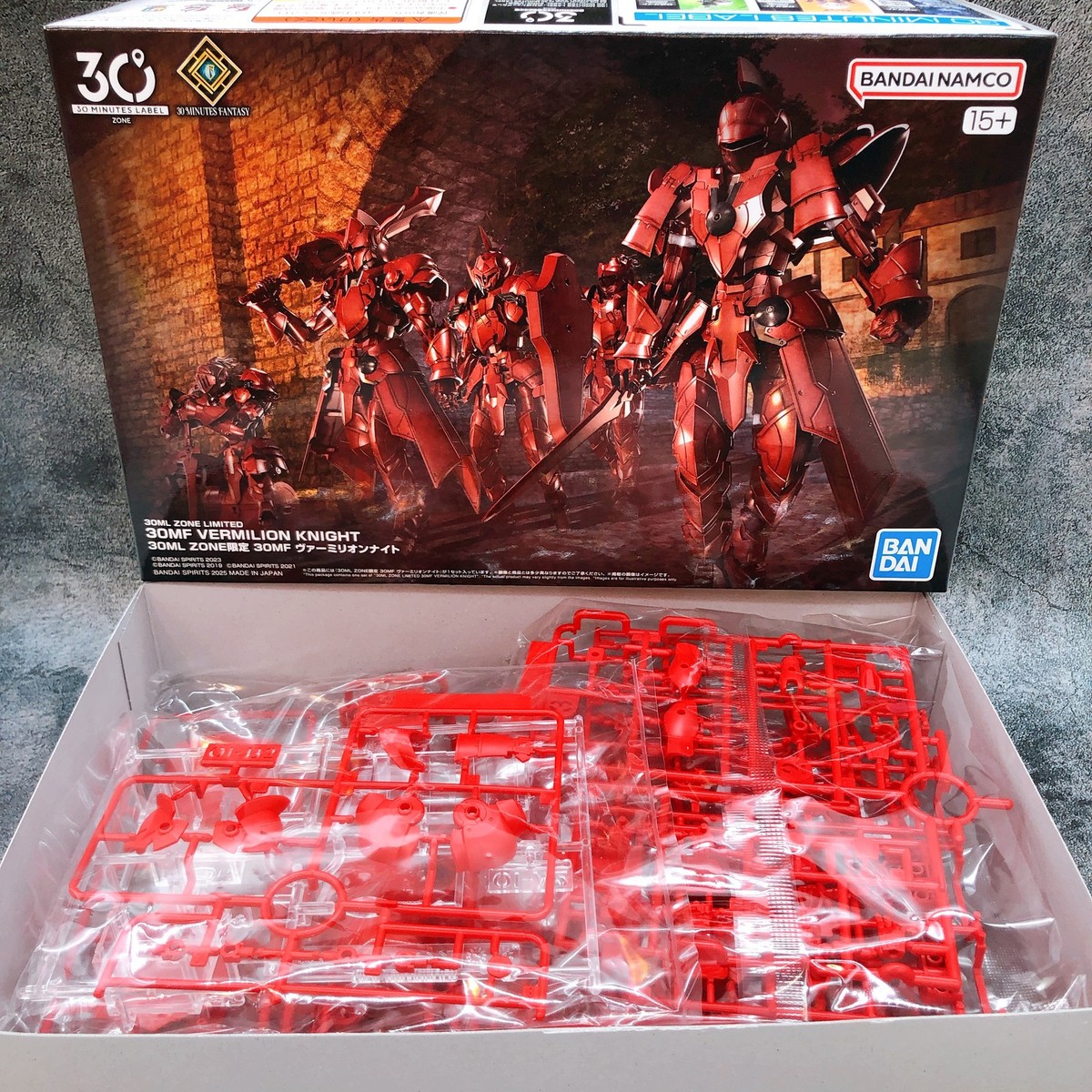 30MF Vermilion Knight 30ML ZONE Limited Plastic Model Kit Bandai