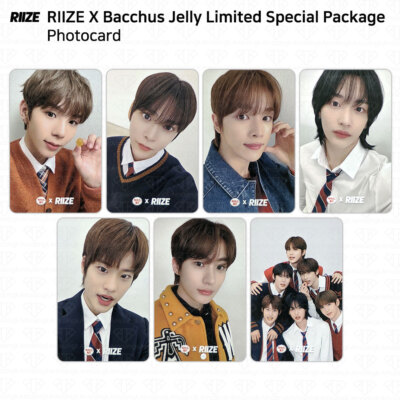 RIIZE x Bacchus Jelly Limited Special Package Photocard KPOP K-POP