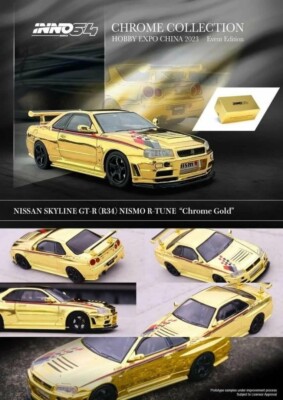 Inno64 Hobby Expo China 2023 Nissan Skyline GTR R34 R-Tune