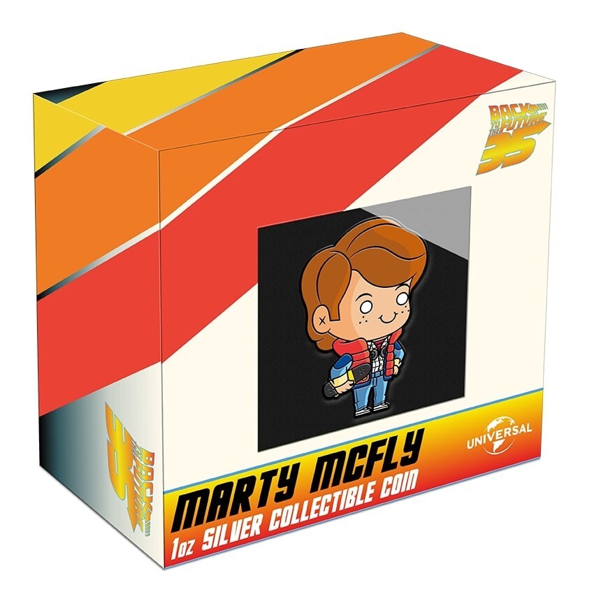 2020 Back to the future 35th Anniversary Marty MCFLY 1 oz fine