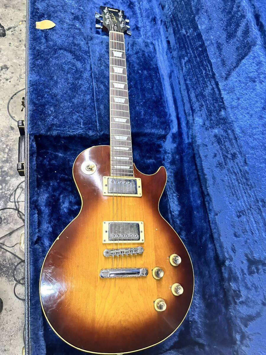 Electric Guitar Yamaha SL380 70s Les Paul Sunburst Made in Japan