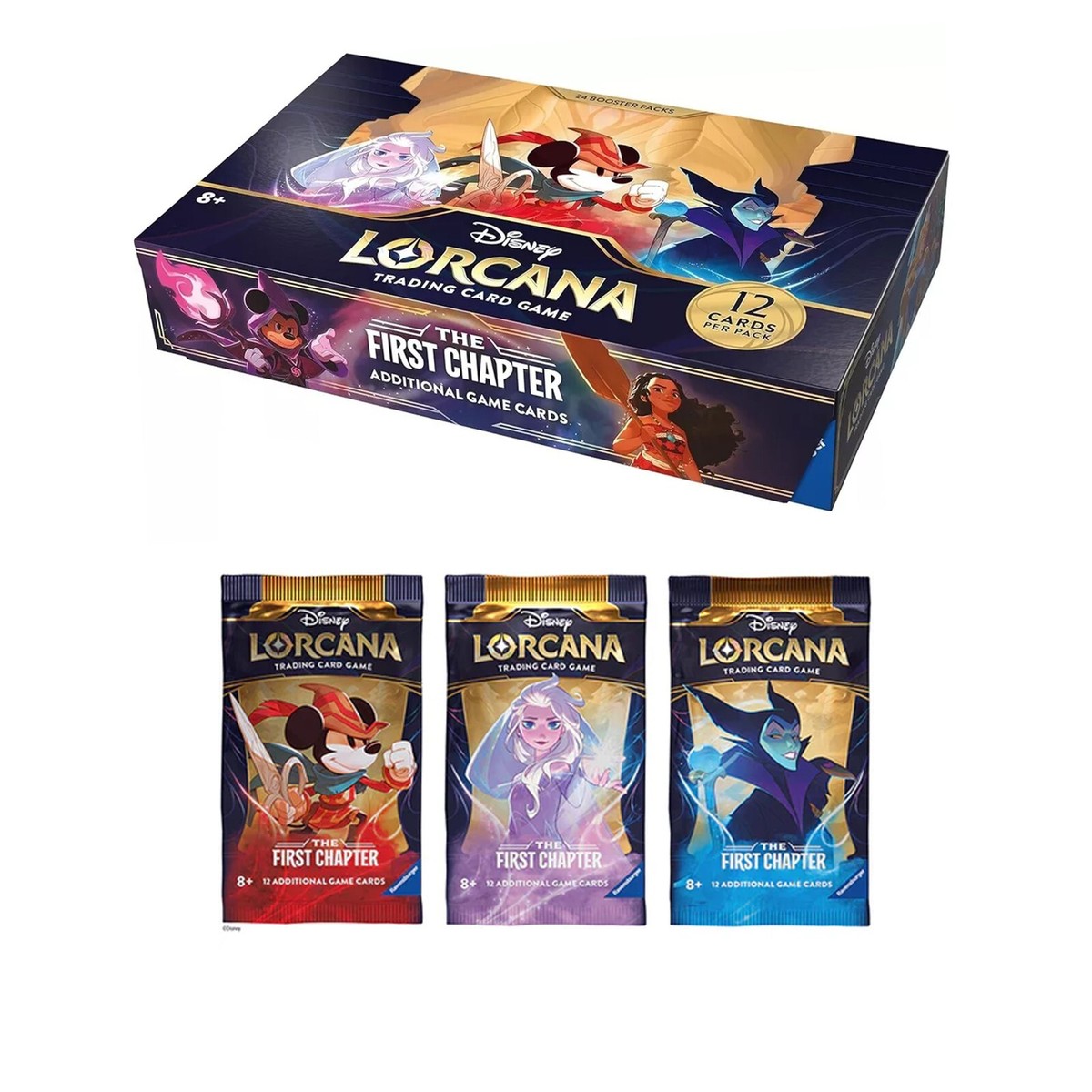 Disney Lorcana: The First Chapter Booster Box - 24 Packs - Sealed