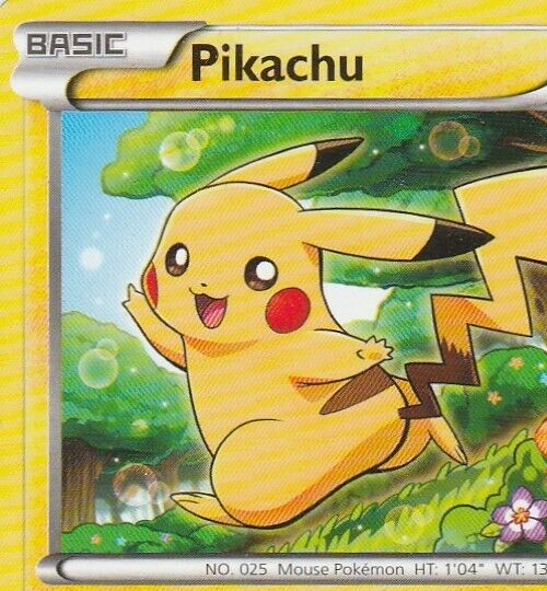 Pokemon TCG Pikachu 27/111 XY Furious Fists Common 2014 Card | eBay