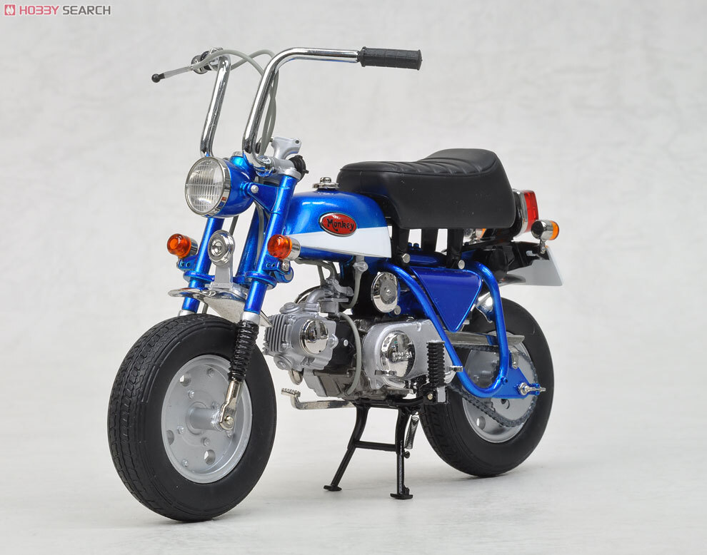 EBBRO 1/10 Scale HONDA MONKEY Z50Z Blue Color w/Original Box | eBay