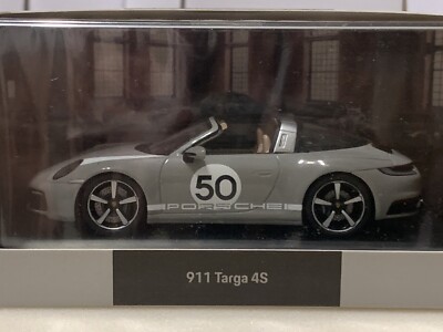 Porsche 911 Targa 4S (992) Heritage Edition Chalk Spark 1:43 | eBay
