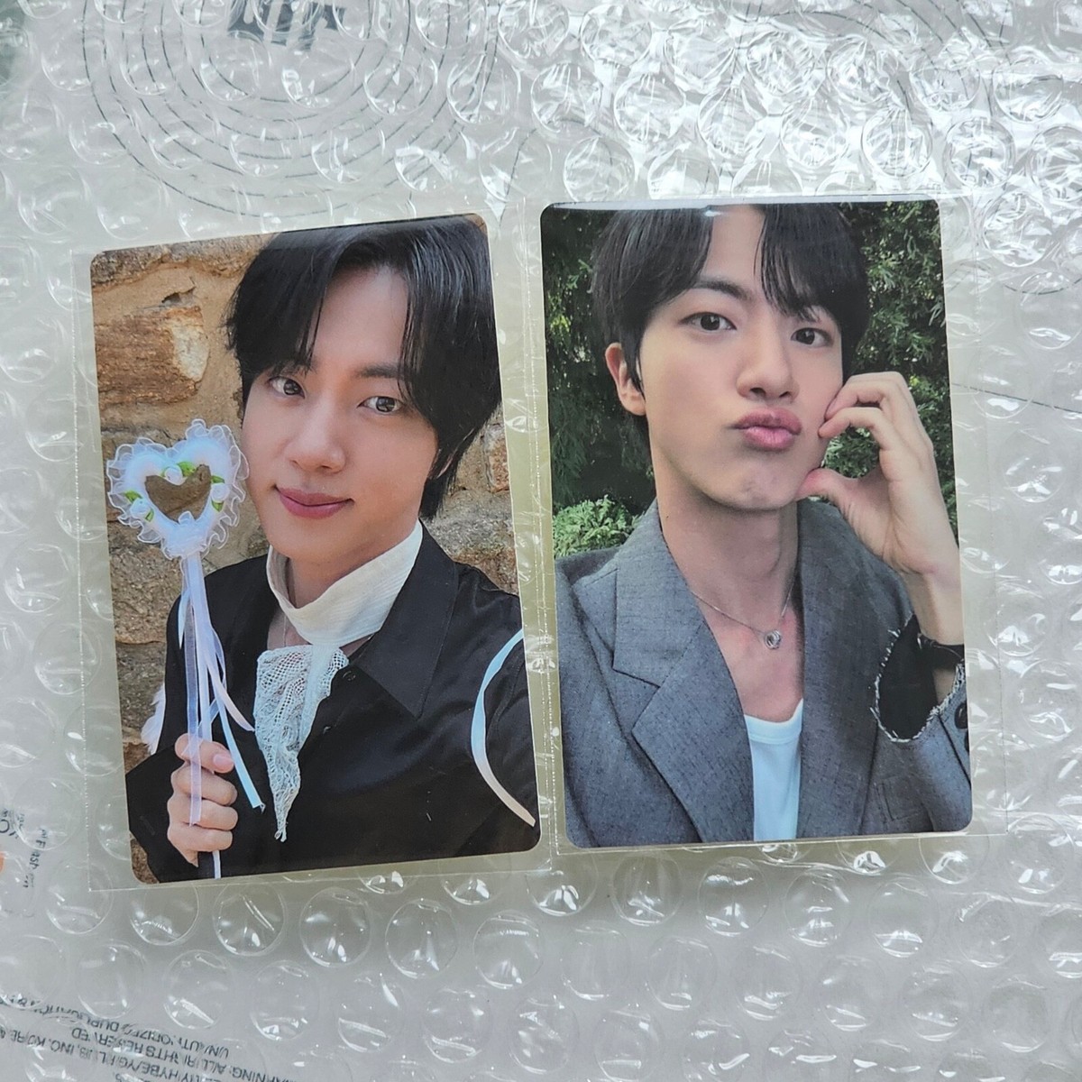 BTS JIN ALBUM ECHO POB WEVERSE ADDITIONAL SPECIAL GIFT PHOTOCARD