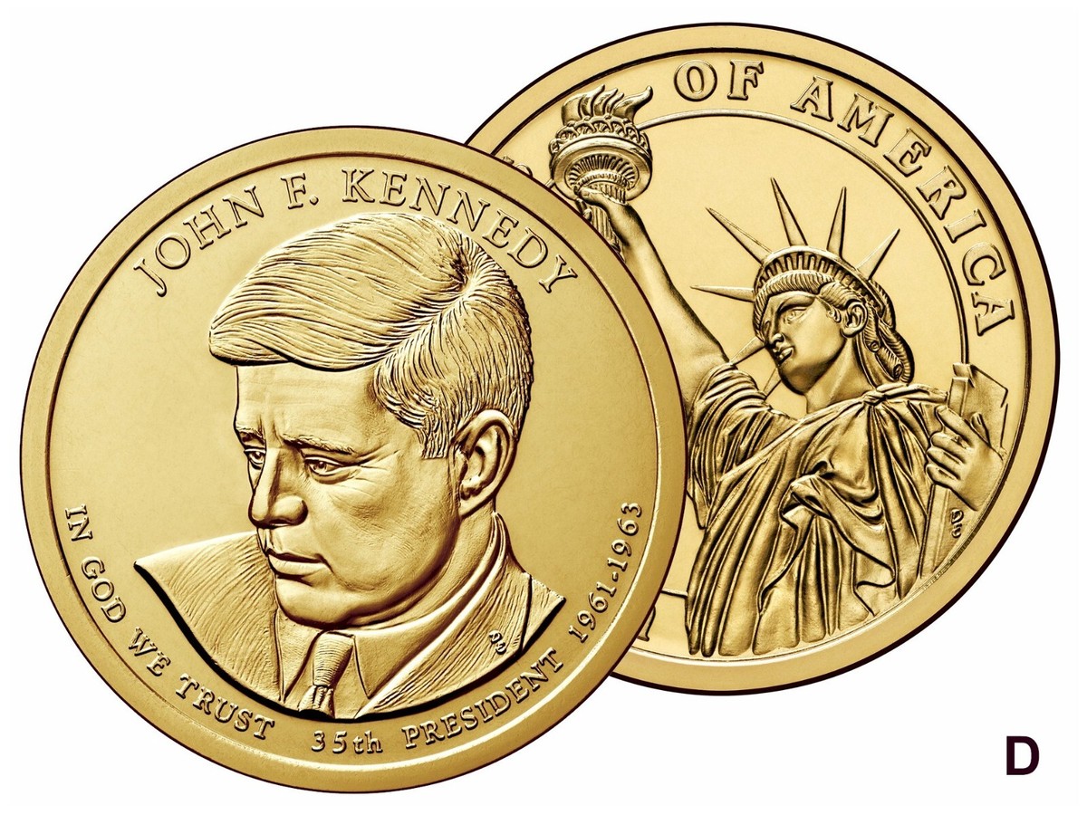 2015 D $1 President John F Kennedy Presidential Dollar 1-Coin | eBay