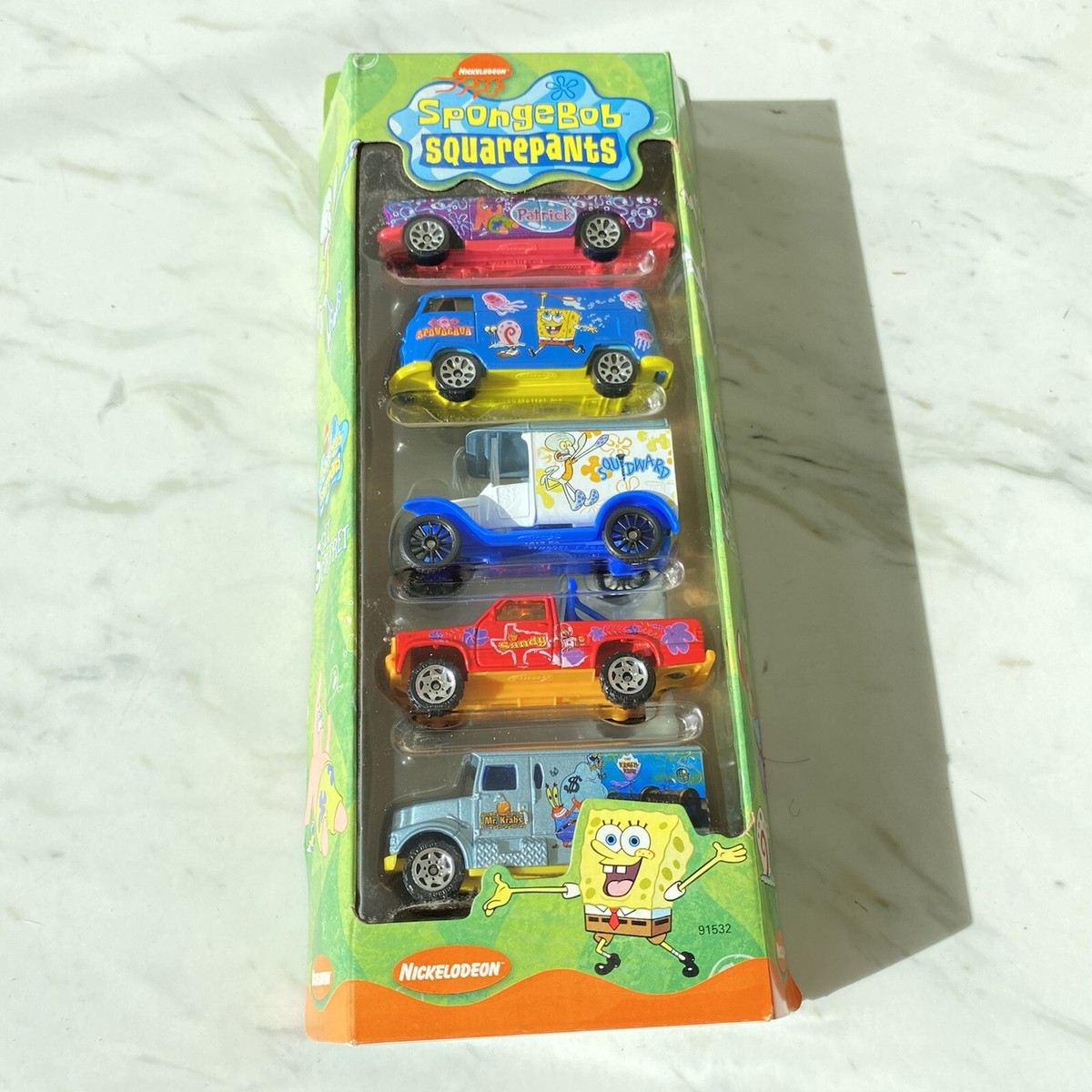 Spongebob Squarepants Matchbox (5 Car Set) - New 2002 | eBay