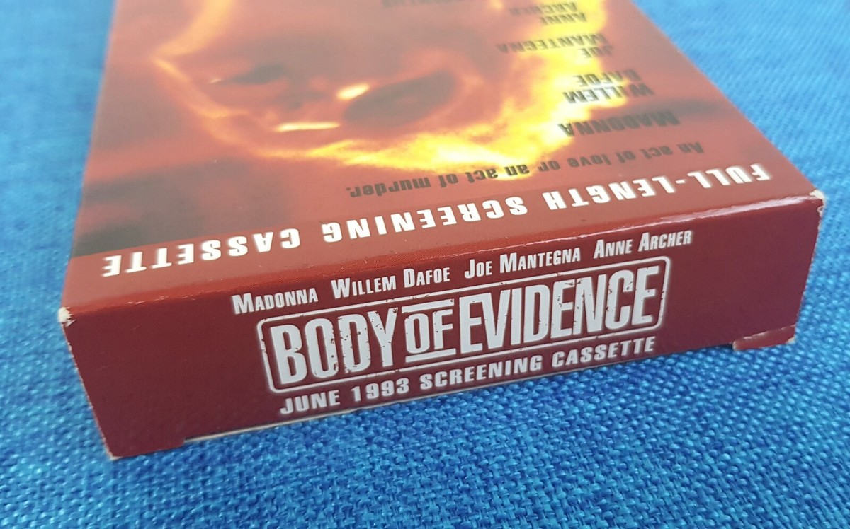 MADONNA BODY OF EVIDENCE PROMO COUNTER STAND DISPLAY & PROMO ONLY