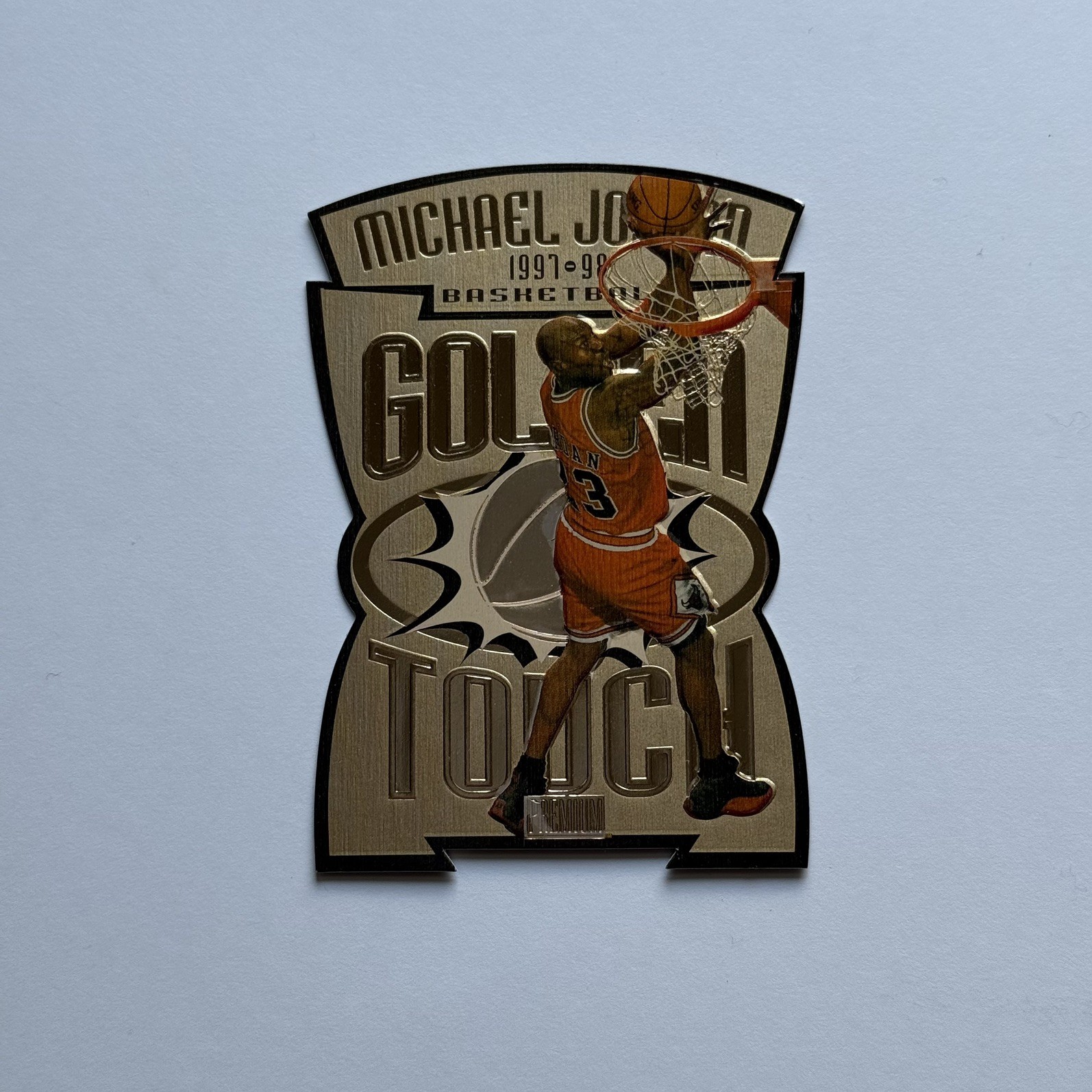 Michael Jordan 1997 Skybox Premium #1GT Golden Touch Price Guide