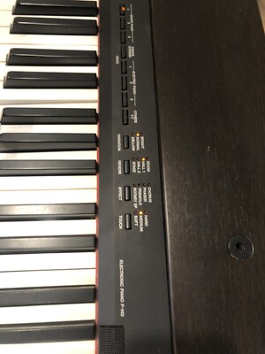 Yamaha P-140 88-Key Weighted Electric Piano Wood Grain | eBay