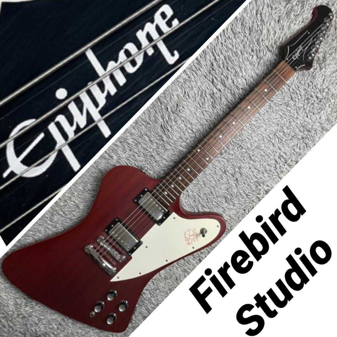 Electric Guitar Epiphone Custom Shop Firebird Studio Natural