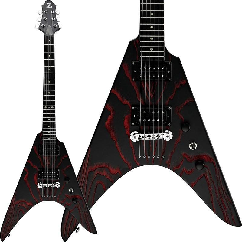 ZEMAITIS Z Series ZVWA22 Red with gig bag electric guitar flying V
