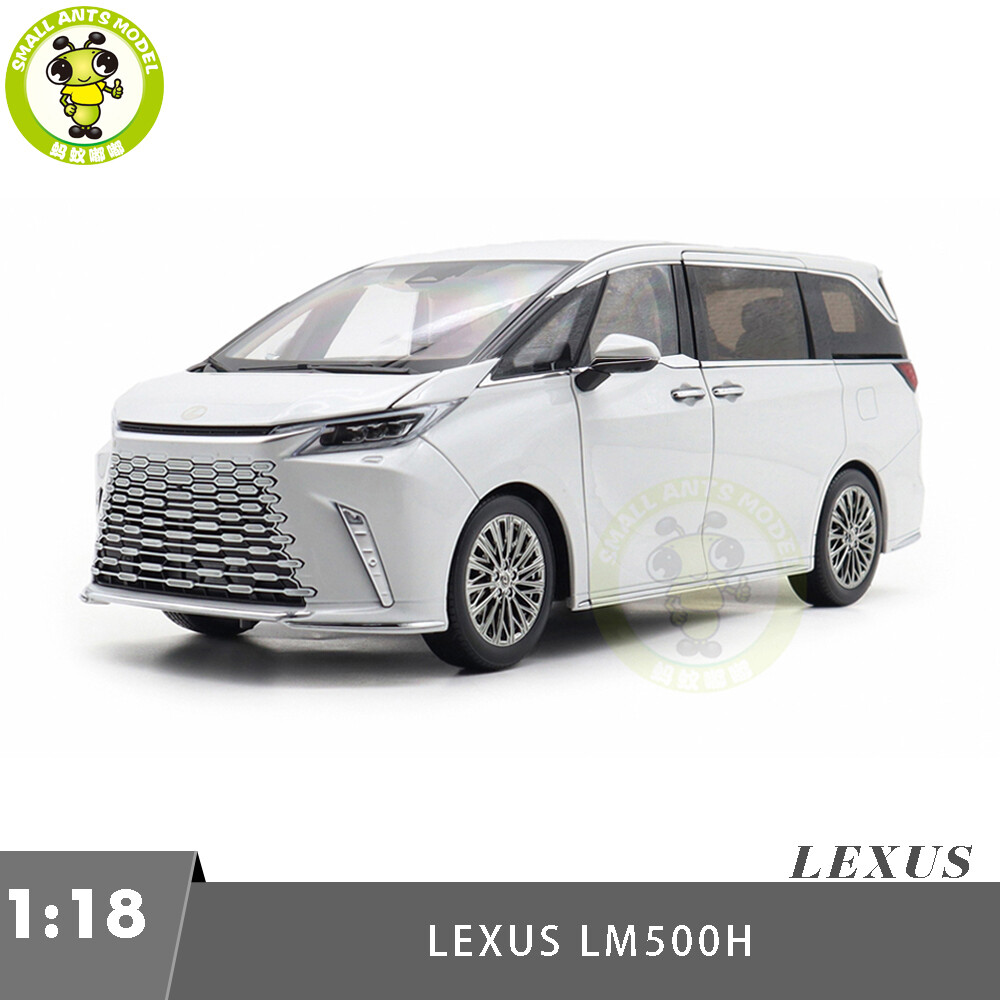 1/18 Toyota Lexus LM LM500h White Diecast Model Cars Toys Gifts