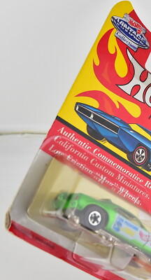 HOT WHEELS REDLINE VINTAGE COLLECTION SNAKE FUNNY CAR GREEN W+ | eBay