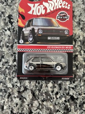 Hot Wheels 1976 Volkswagen Golf MK1 GTI RLC Red Line Club