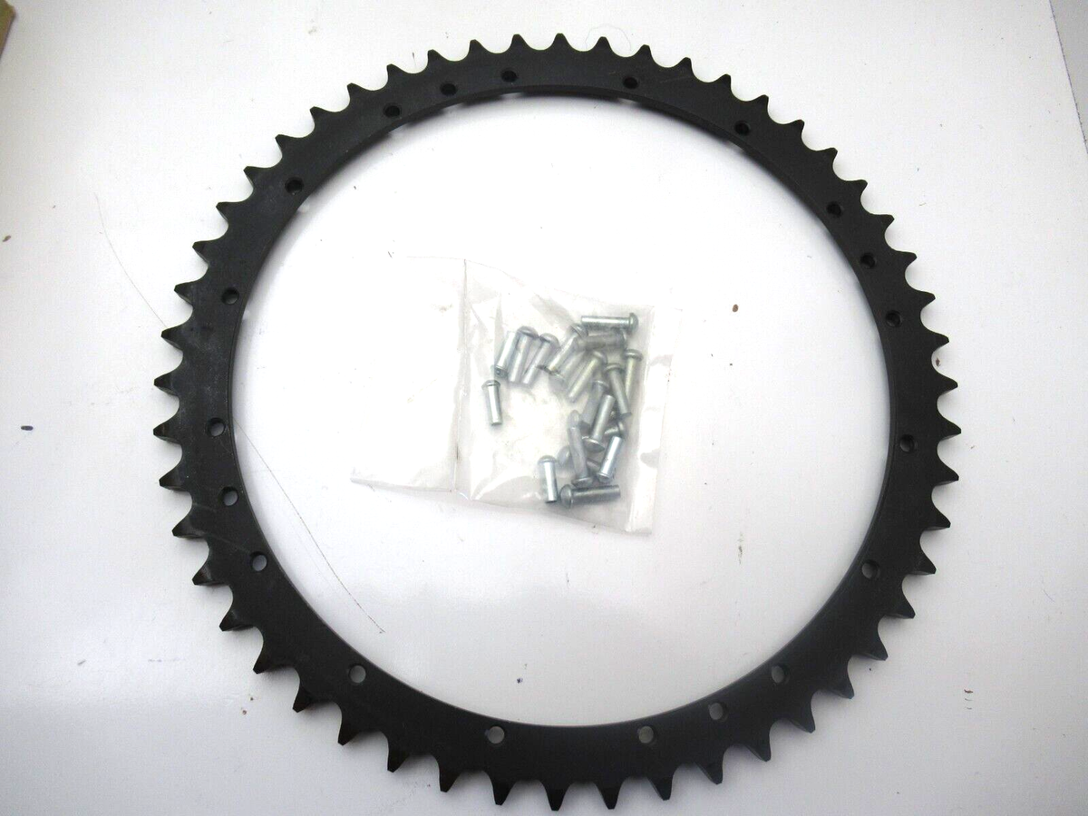 51T REAR DRUM SPROCKET W/RIVETS, REPLACES HARLEY 41470-62. | eBay