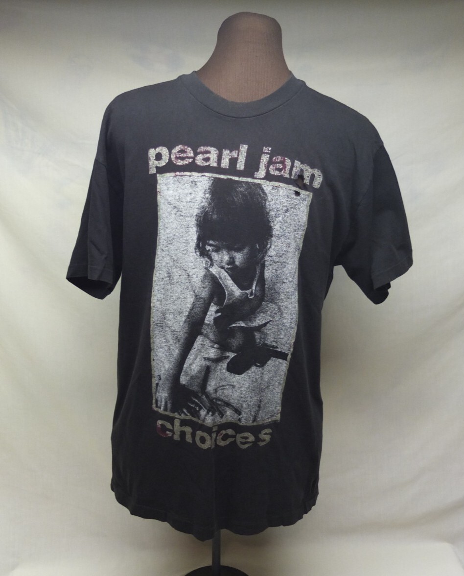Vintage 1992 Pearl Jam Choices Shirt 9 out of 10 kids medium to