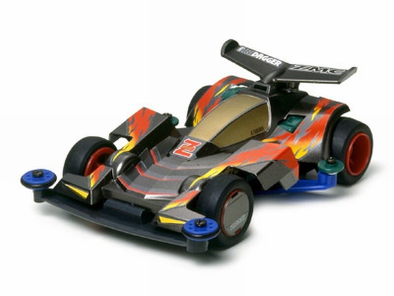 TAMIYA 1:32 MINI 4WD AUTO NEO-TRIDAGGER ZMC FULLY COWLED SERIE NO