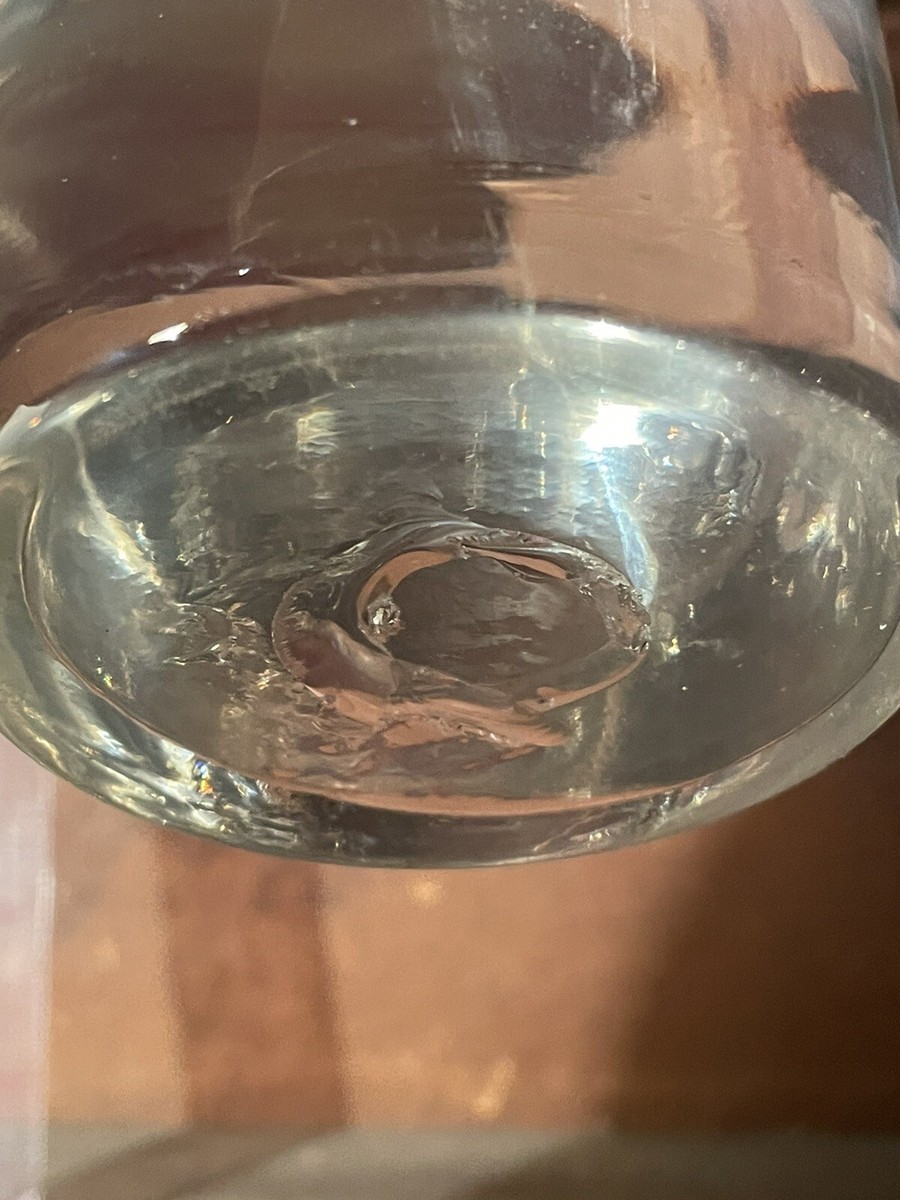 Rare Antique Woulff Glass Woulf / Woulfe Bottle 19th Centry