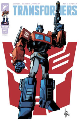 TRANSFORMERS #1 (JASON HOWARD 2ND PRINT A VARIANT)(2023) Comic