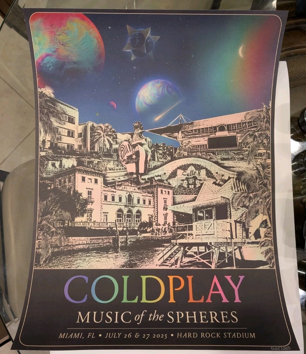 Coldplay Poster for sale | eBay