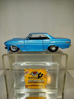 JADA BIG TIME MUSCLE 1964 FORD FALCON 1:24 SCALE BLUE / AS-IS READ