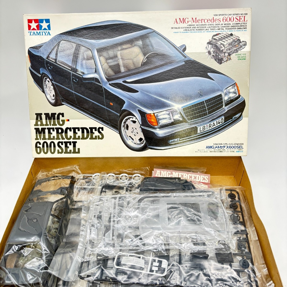 TAMIYA AMG Mercedes-Benz 600SEL 1/24 Model Kit | eBay
