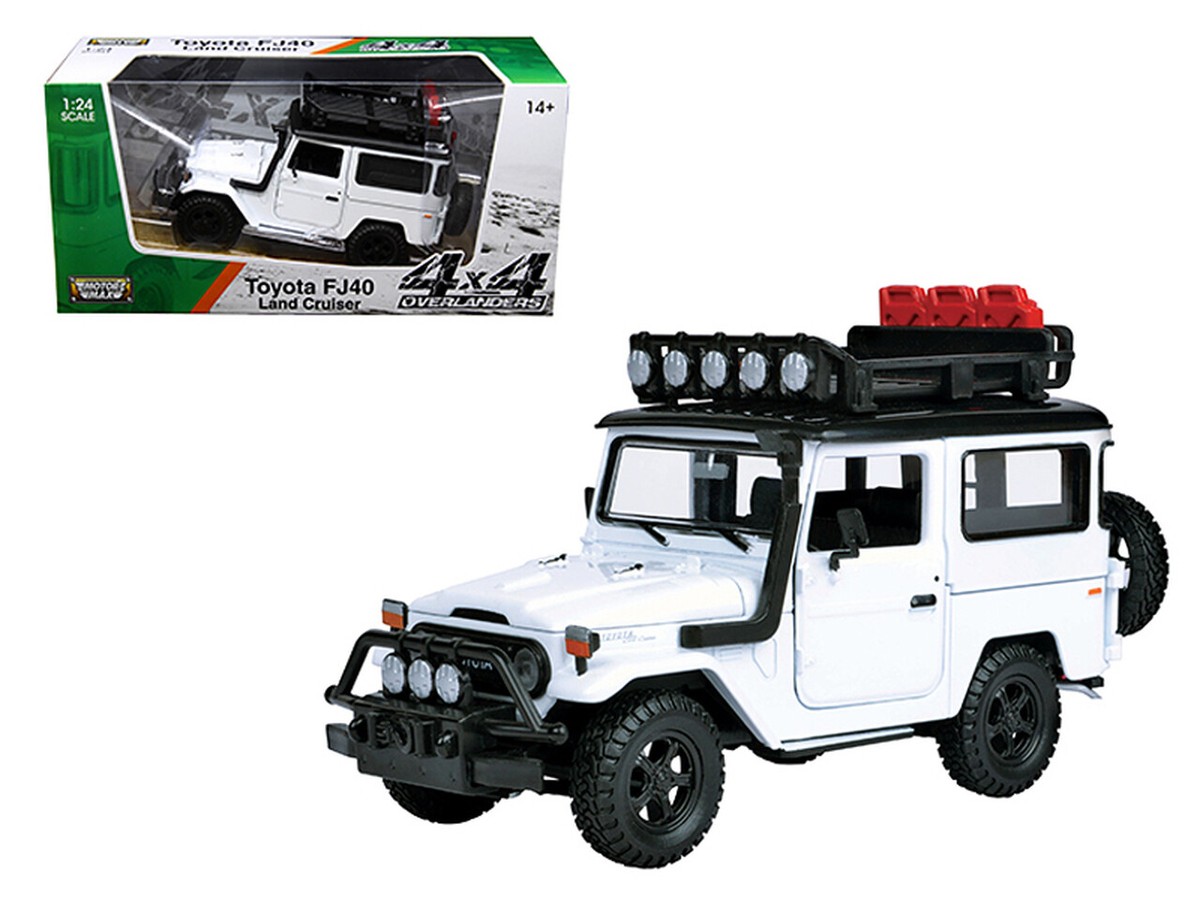 Motormax 1:24 Toyota FJ40 FJ Land Cruiser Diecast Model Car 79137