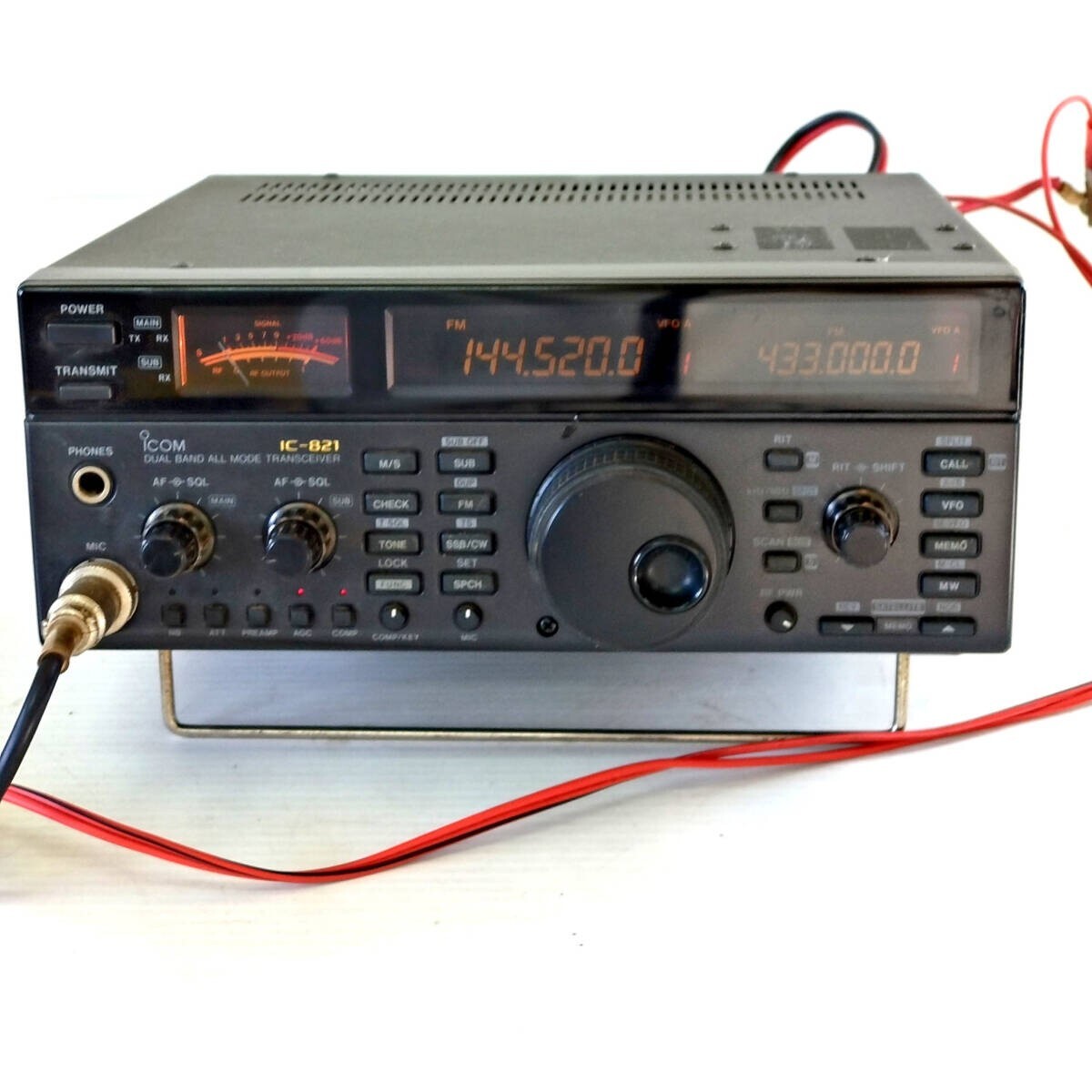 ICOM IC-821D KV208(J-mark) 144/430MHz All-mode Transceiver From