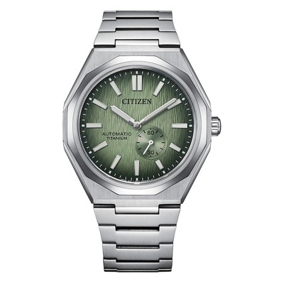 CITIZEN Zenshin 60 NK5020-58X Automatic Green Dial Super Titanium
