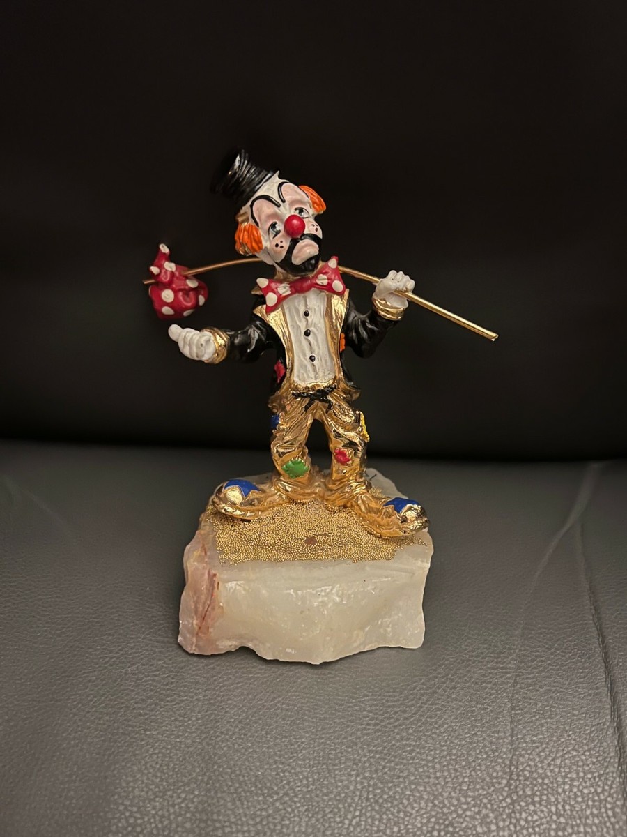 Ron Lee HOBO Clown JOE HITCHHIKING Figurine Statue Signed Gold | eBay
