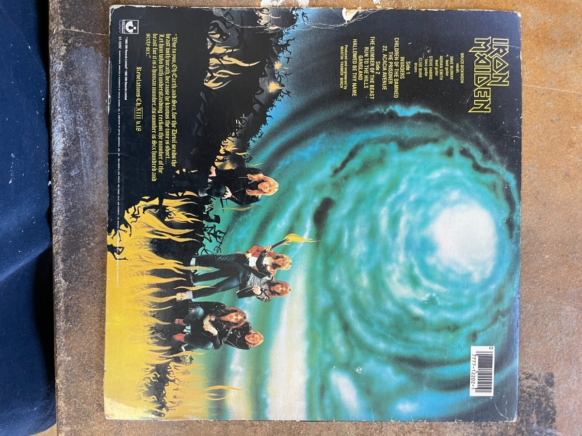 The Number Of The Beast (1982) Vinyl, LP, Album, Specialty Records